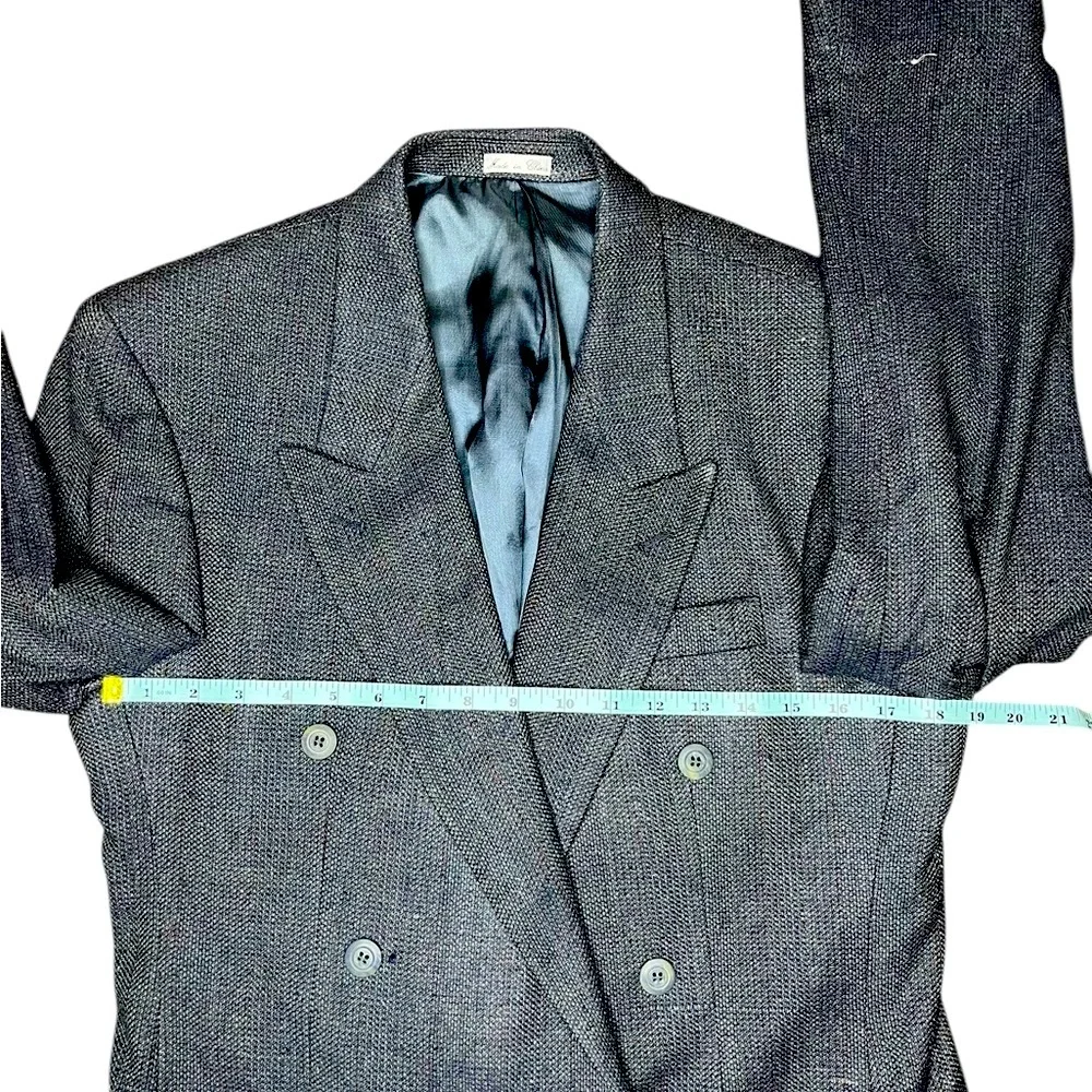 ~ Vintage Cellini Collection Blazer‎  Coat Regular 100% Silk 100% Rayon